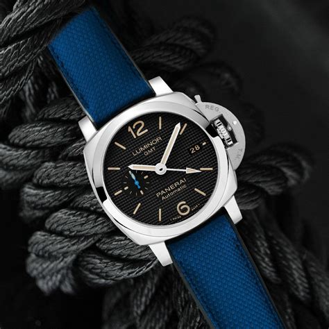 rubber strap for panerai|Panerai rubber strap 42mm.